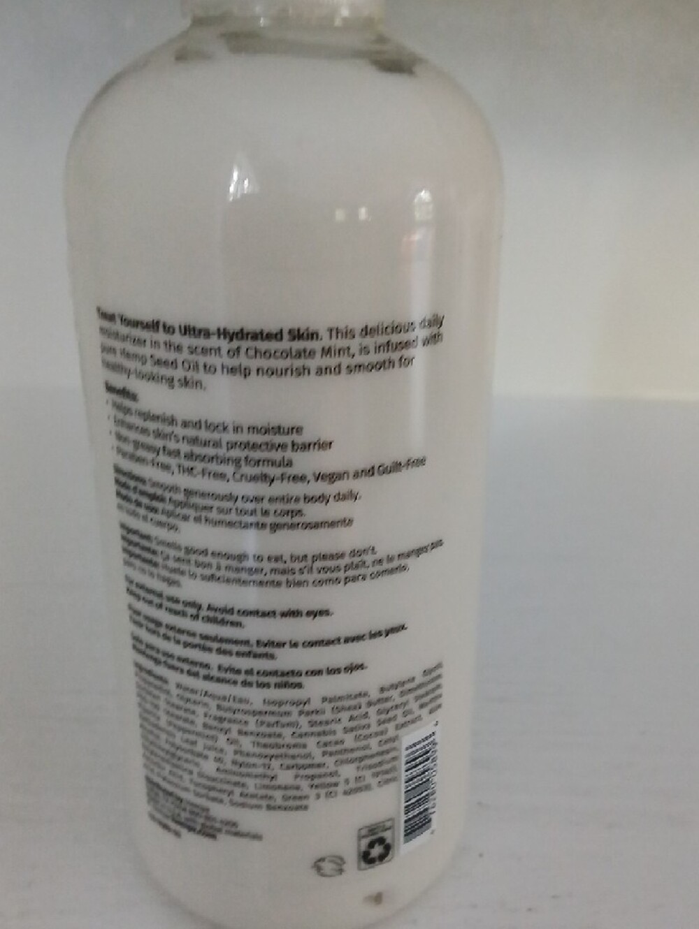 Hempz Chocolate Mint Body Lotion - Picture 2 of 2